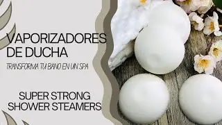 VAPORIZADORES de MENTOL para la DUCHA / ALL NATURAL MENTHOL SHOWER STEAMERS / Magic Hands