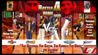 Battle 4 Peru 2016 Day 5 KOF 2002 FT35: LDA | Toshi (PER) vs. LDA | Kula (MEX) Part I