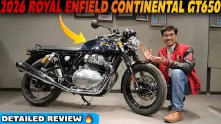 2026 Royal Enfield Continental GT 650 Detailed Review | Continental GT650 BS7 Full Review #gt650 