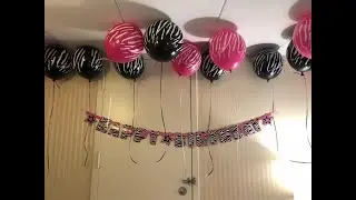 5.24ft Zebra Print Happy Birthday Banner Amazon Review