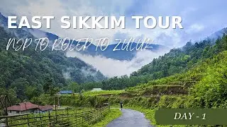 East Sikkim Travel Vlog ( Day - 1 ) #Rolep to #Zuluk || Honeymoon Diary 2022 March