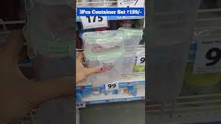 Reliance Smart Bazaar Storage Containers #reliancesmart #affordablefinds #youtubeshorts #shorts