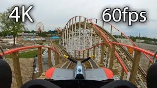 Kentucky Flyer front seat on-ride 4K POV @60fps Kentucky Kingdom