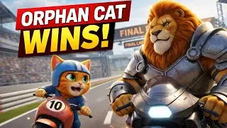 The Orphan Cat Who Became a Champion 