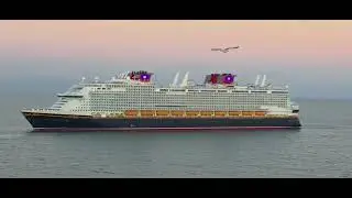 Disney Adventure blows horn melodie for first time