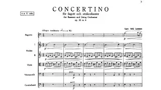 Lars-Erik Larsson: Bassoon Concertino, Op. 45/4 (1955)