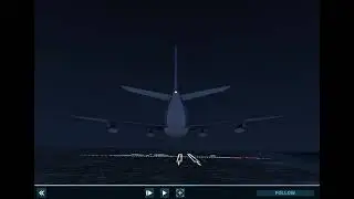 [Airline Commander］A340 Landing落地#pilot#a340#landing#airbus#airlinecommander #決勝時刻M生存戰鬥機飛行員