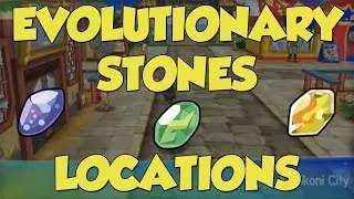 Where to get EVOLUTIONARY STONES in Pokemon Ultra Sun and Ultra Moon