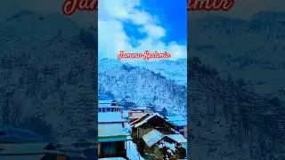 Part-09 | Snow Falling in a Beautiful Kashmir Village ❄️ | Winter Paradise | Echoes of Neelum #short