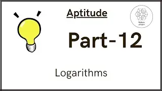 Aptitude Part 12 : Logarithms