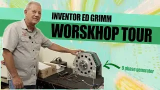 Tour of former NASA Scientist and inventor Ed Grimm's Workshop