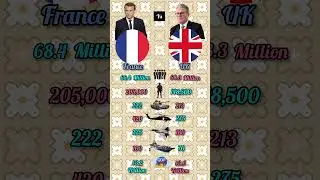 France vs UK comparison about military. Who is more powerful?