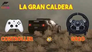 Controller vs Logitech G920 &ndash; La Gran Caldera Expedition (3:38 vs 5:04)