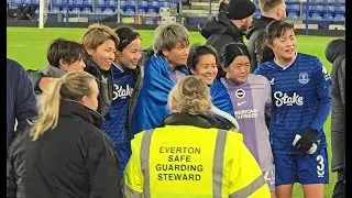Everton 0 vs Brighton 1　日本人選手７人出場　清家貴子選手アシスト　石川璃音選手復帰　籾木結花選手　北川ひかる選手　林穂乃香選手　南萌華選手　角田楓佳選手　2026/01/23