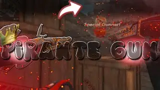 PISTOLA PIRATE GUN DE GOLD ? S&Oacute; VALE UMA BALA  - POINT BLANK