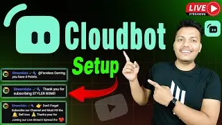 Cloudbot Setup for YouTube Live Streaming 🤖| How to Setup Streamlabs Cloudbot on YouTube Live Stream