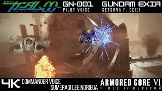 Armored Core 6 with Gundam Exia and Voice Pilot