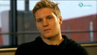 Viasat Hockey med Gabriel Landeskog inför Karjala Cup - 7/11-2012