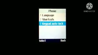 samsung e2152i keypad auto lock setting