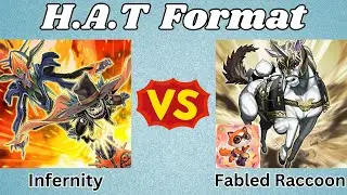 Infernity Vs Fabled Raccoons! | HAT Format Replay Review! | (2014 Yu-Gi-Oh! WCQ)