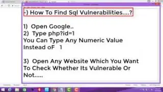 How to find weakness of website