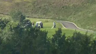 WATCH: President Donald Trump plays golf in Virginia on Labor Day weekend