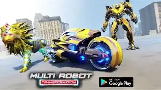 Lion Robot Transforming
