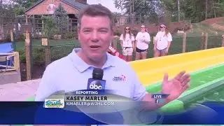 Kasey Marler talks about Dollywood's Splash Country's newest ride: TailSpin Racer