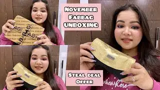 Fabbag November Month Subscription Box- UNBOXING|| Ankita Goyal