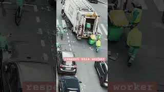 Paris Garbage collector #shorts #shortvideo #viral #trending  @titayagi #fashiontrends