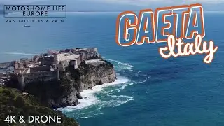 I've Lost All My Power - Beautiful GAETA - So Much Rain In ITALY - Motorhome Life Europe - 4K