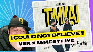 BELIEVE ME! THIS IS KINDA INSANE | VEK X JAMESY  - TIMILAI | REACTION VIDEO