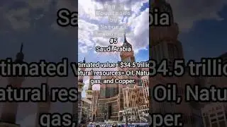 Top 5 Countries by Natural Resources #exploreeverywhere #ytshorts #naturalresource #viral #oilstates