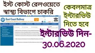 volunteer recruitment 2020/volunteer recruitment in east coast railway/volunteers job/health job/