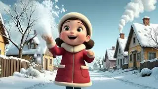 ❄️🛷Sus pe Sania de Lemn! | C&acirc;ntec de Joacă &icirc;n Zăpadă ❄️🛷