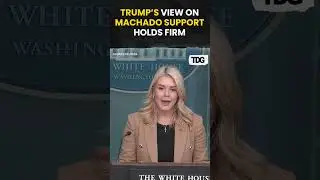 #watch | Trump, Machado Meet at White House; U.S. Says Support View Unchanged #viral #shorts