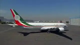 Viaje sin retorno del avión presidencial a California