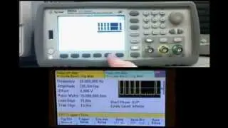 Using Trigger Delay on the 33522A Function Generator