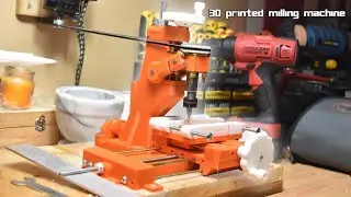 Фрезерный станок, напечатанный на 3D-принтере (часть 1)