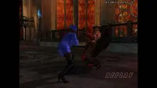 Tekken 5 - Anna Williams Story Mode Gameplay