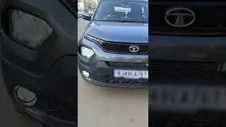 Tata Punch headlights Led installation #cars #automobile #modified #headlights #tata