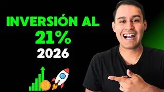 Inversión con TASA FIJA DE 21% anual e impuestos automáticos en 2026 🚀