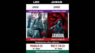 Leo vs Jawan movie 🧐🔥6 Days box office collection ‼️ #shorts #viral #trending #trend #shortvideo
