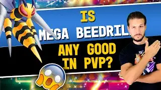 Mega Beedrill Battles in 1500 Pokemon Go Great League PVP