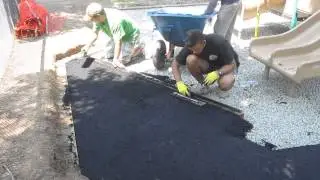 impact attenuation layer install