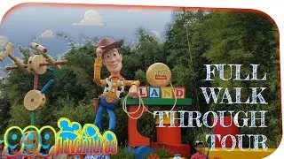 [4K] FULL Toy Story Land Walk Through Tour