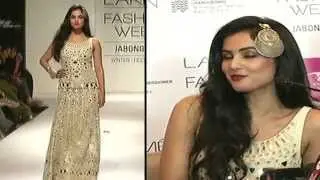 Sonal Chouhan Dazzles The Ramp Lakme Fashion Week 2014
