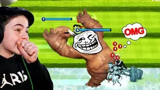 TROLL IN CASTLE 1 😈 #14 - Trolling with Giant Mud Elemental - Castle Crush