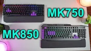 Cooler Master MK750 vs MK850 Keyboard Comparison