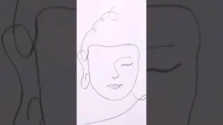 ✨ #shorts # #quickdrawing #buddha